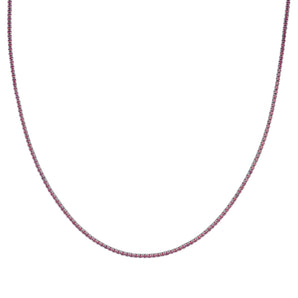 Collana  Tennis Lover Rubino
