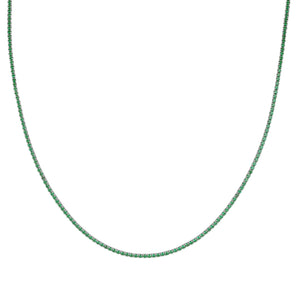 Collana  Tennis Lover Smeraldo