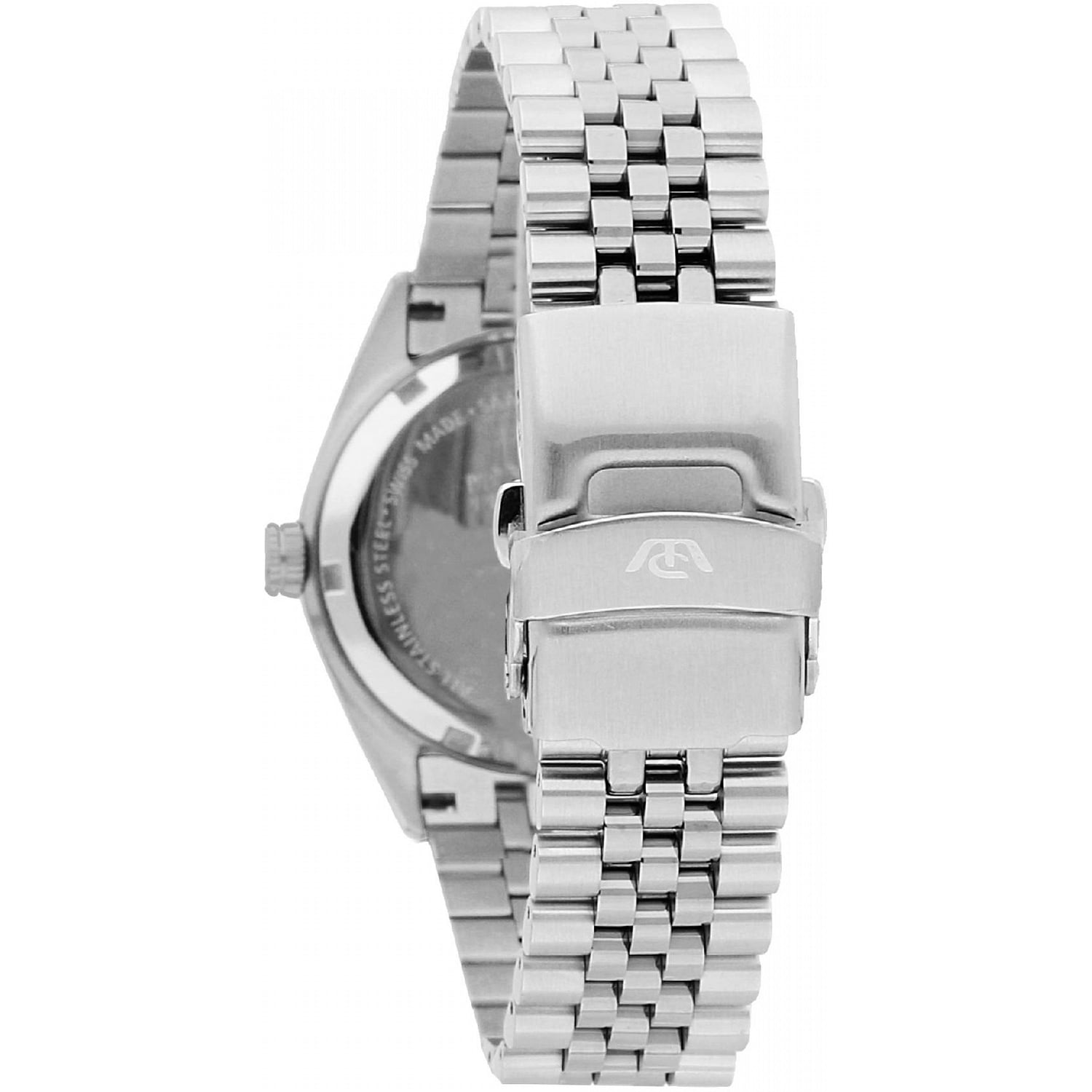 Caribe 41mm 3H Silver Dial BR