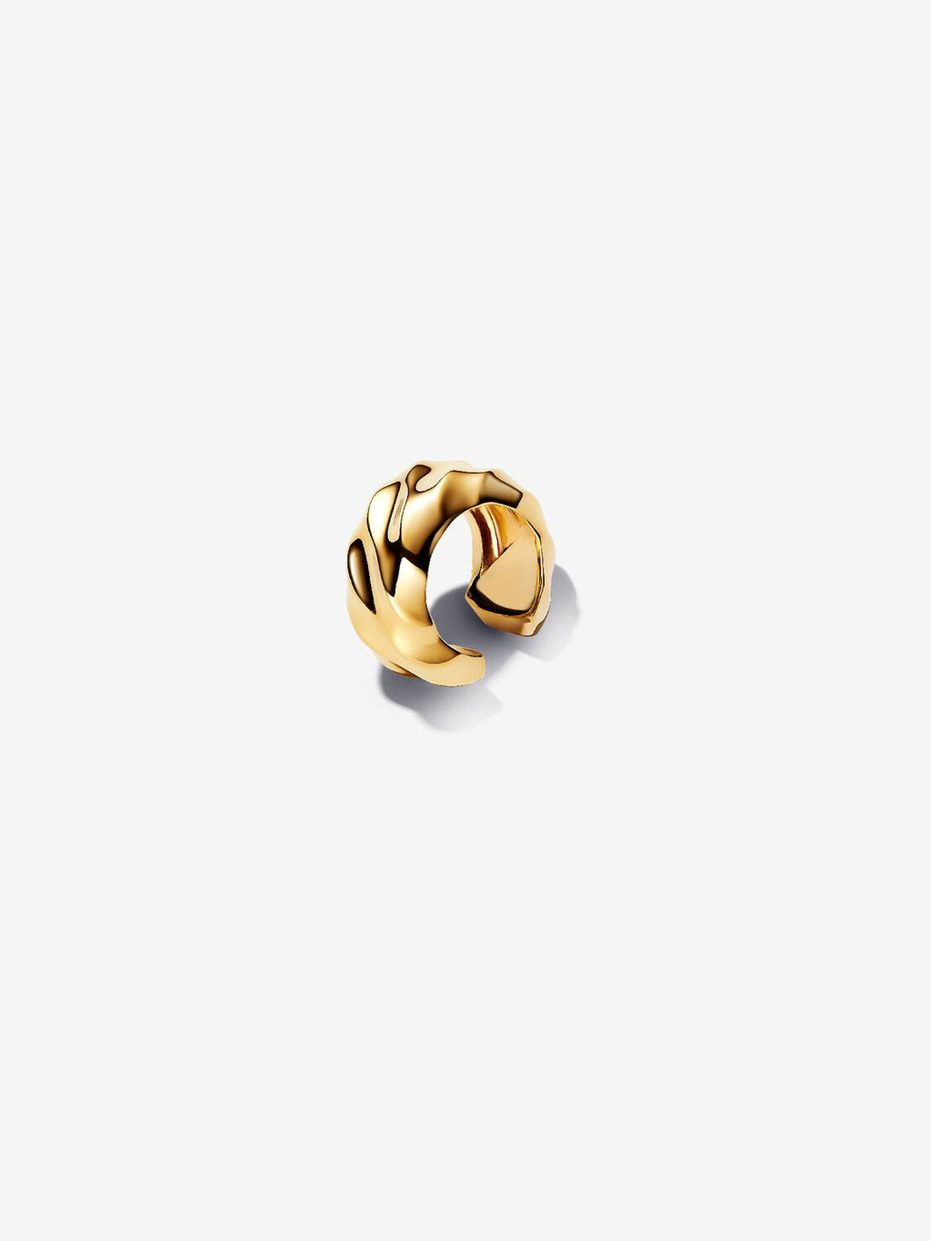 Orecchini Ear Cuff Dune Placcatura in Oro 14k