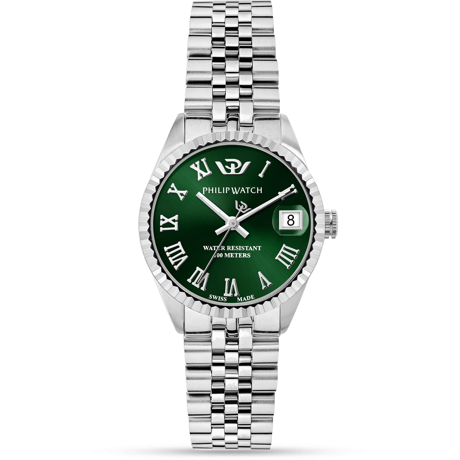 Caribe 31mm 3H Green Dial