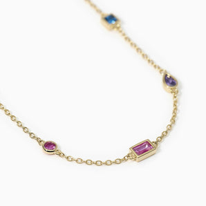 Girocollo multicolor
