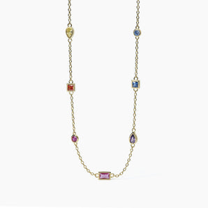 Girocollo multicolor