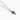 Collana uomo in argento con croce