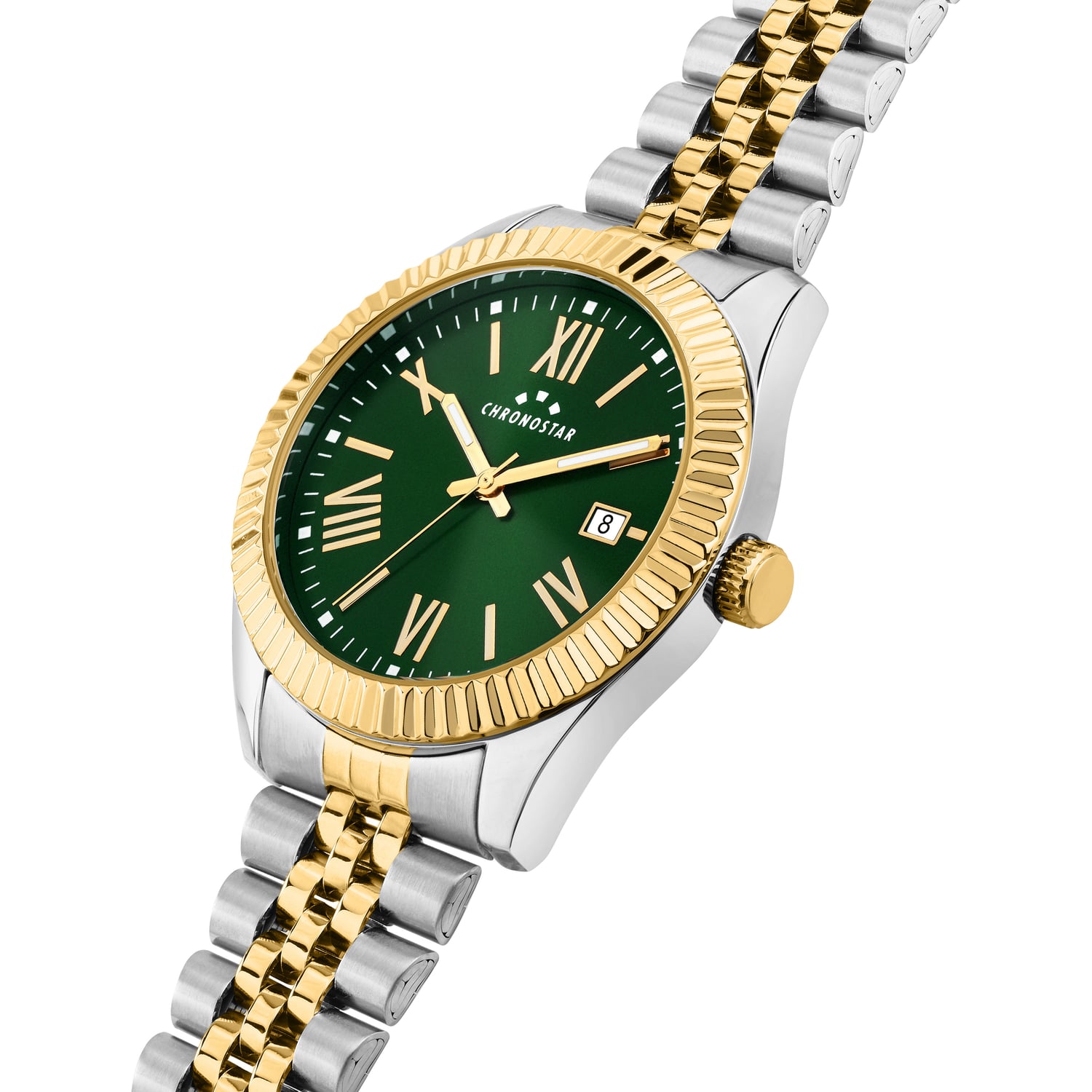 Daily Green Dial 41mm con Bracciale Tennis 3