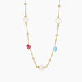 Girocollo  Mabina  con glass multicolor