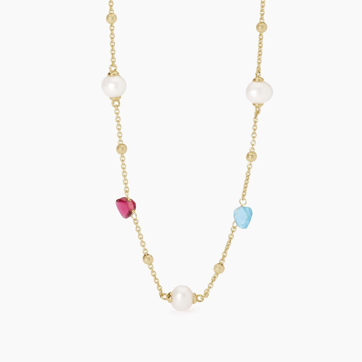 Girocollo  Mabina  con glass multicolor