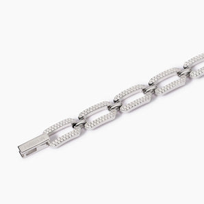 Bracciale con maglie ottagonali
