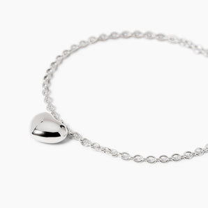 Bracciale in argento con ciondolo cuoreFeeling