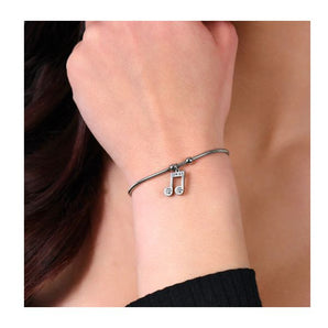 BRACCIALE DONNA IN ACCIAIO CON NOTA MUSICALE