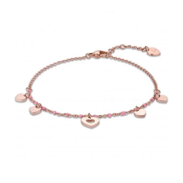 Cavigliera Luca Barra con Cuoricini