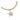 BRACCIALE DONNA IN ACCIAIO IP GOLD CON STELLA CON CRISTALLI BIANCHI