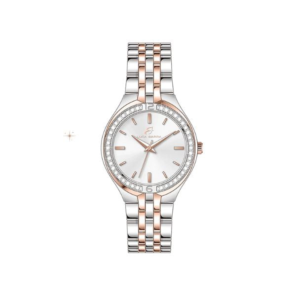 OROLOGIO DONNA IN ACCIAIO E IP ROSE GOLD