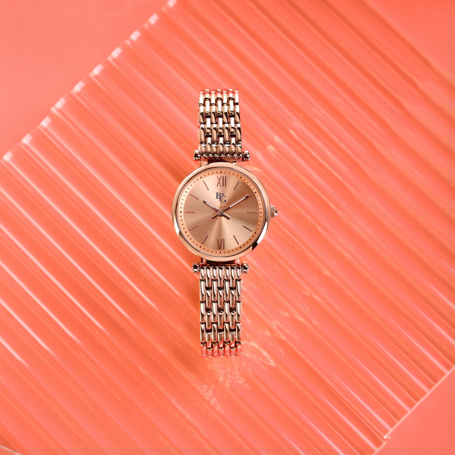 Belle Rose Gold Dial 28mm