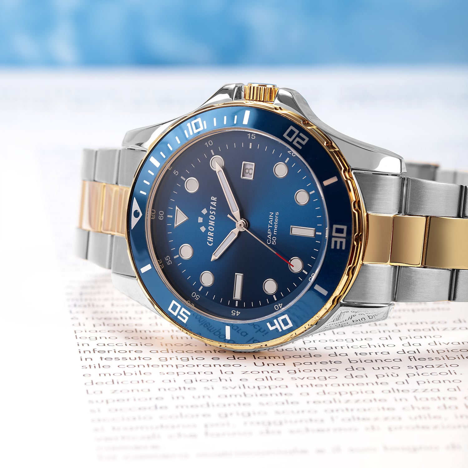 Captain Blue Dial 43mm 4