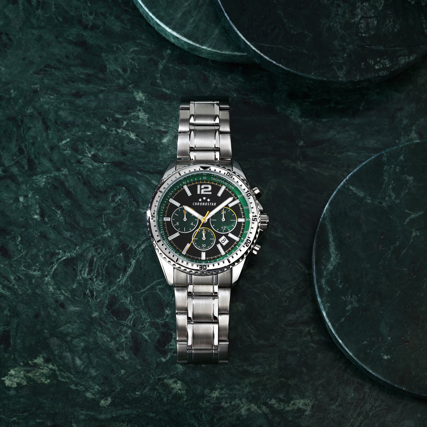 Race Black & Green Dial 43.5mm