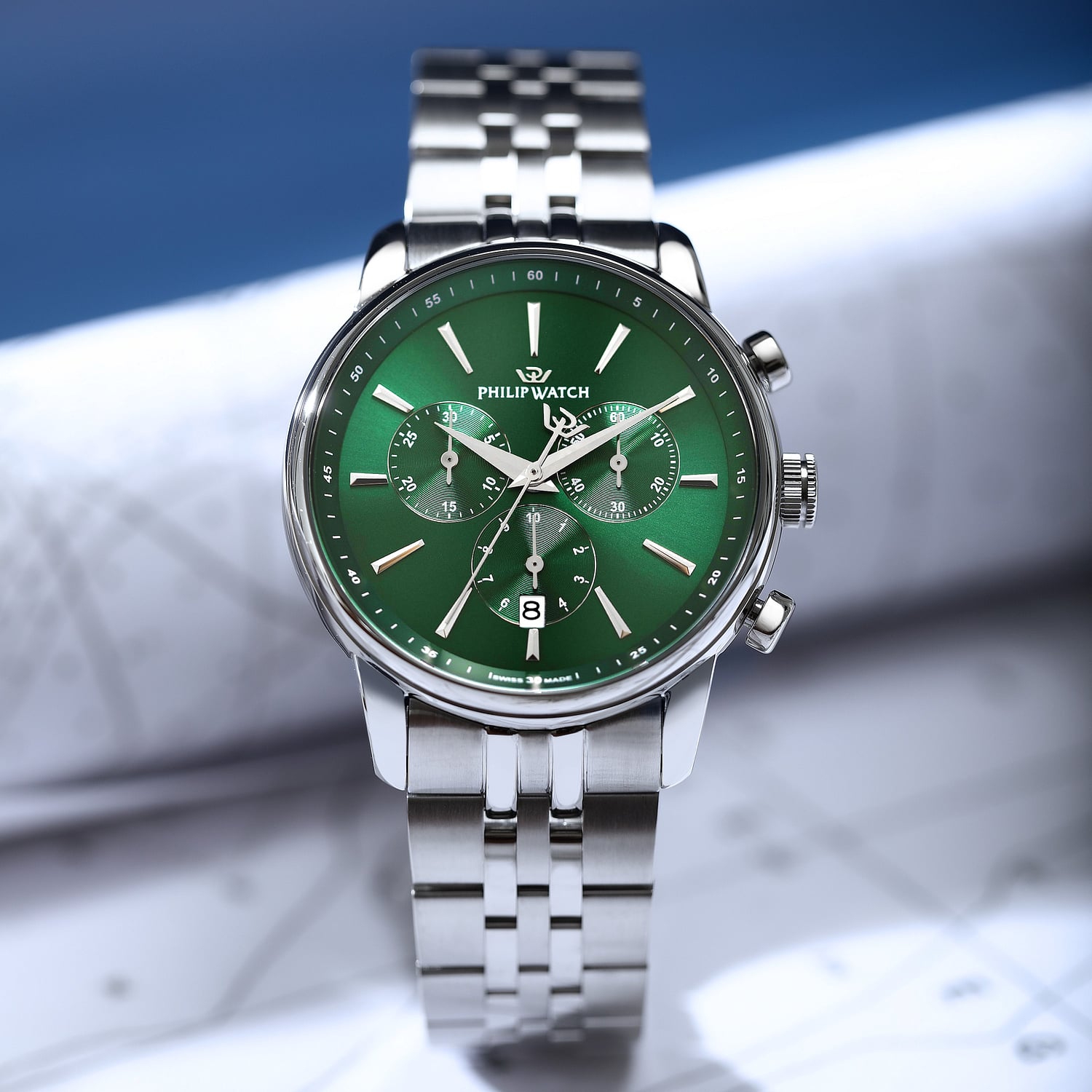 Anniversary 40mm CHR Green Dial