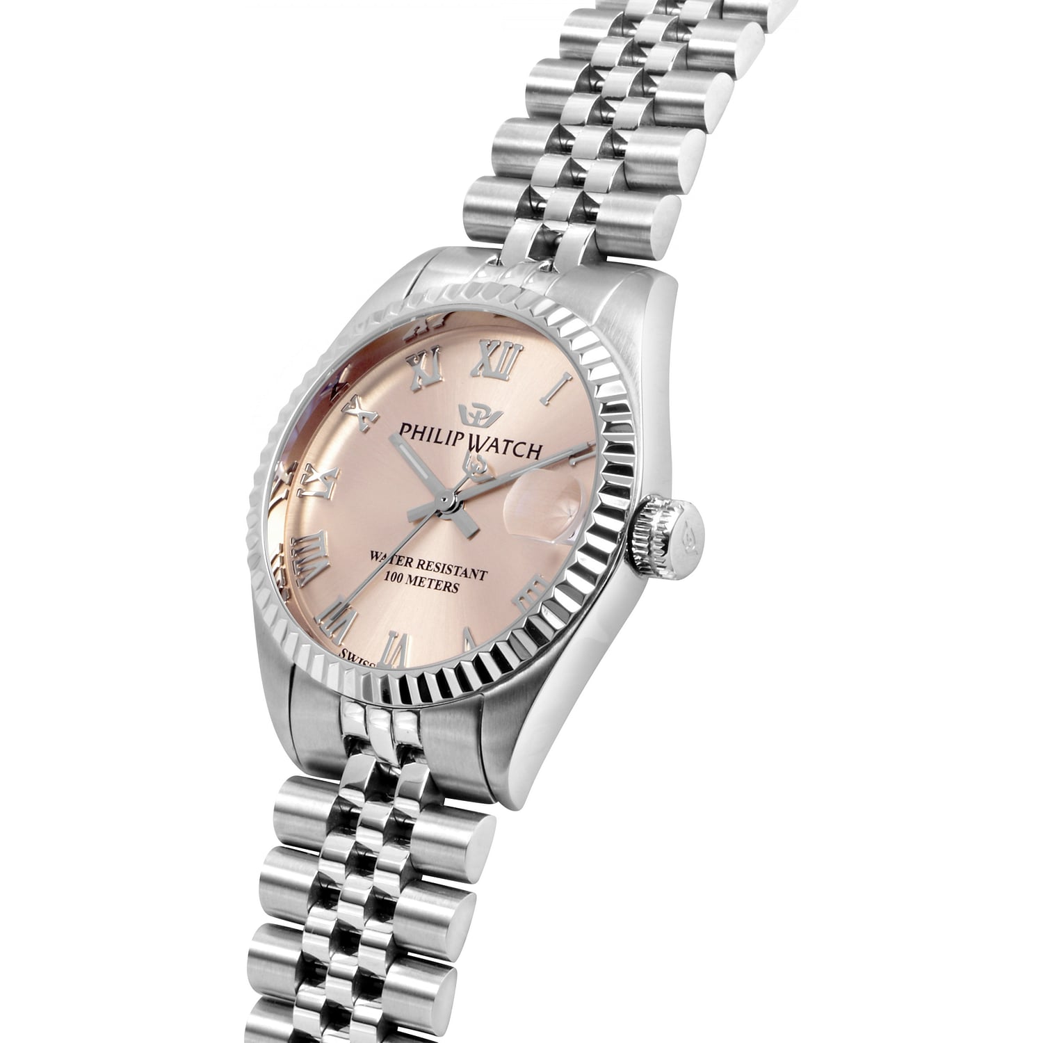 Caribe 31mm 3H Pink Dial