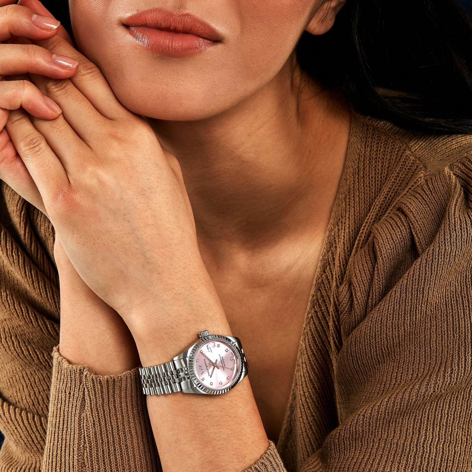 Caribe 31mm 3H Rose Dial