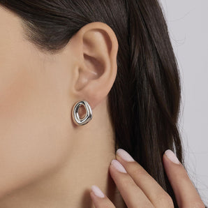 Orecchini in argento KIND