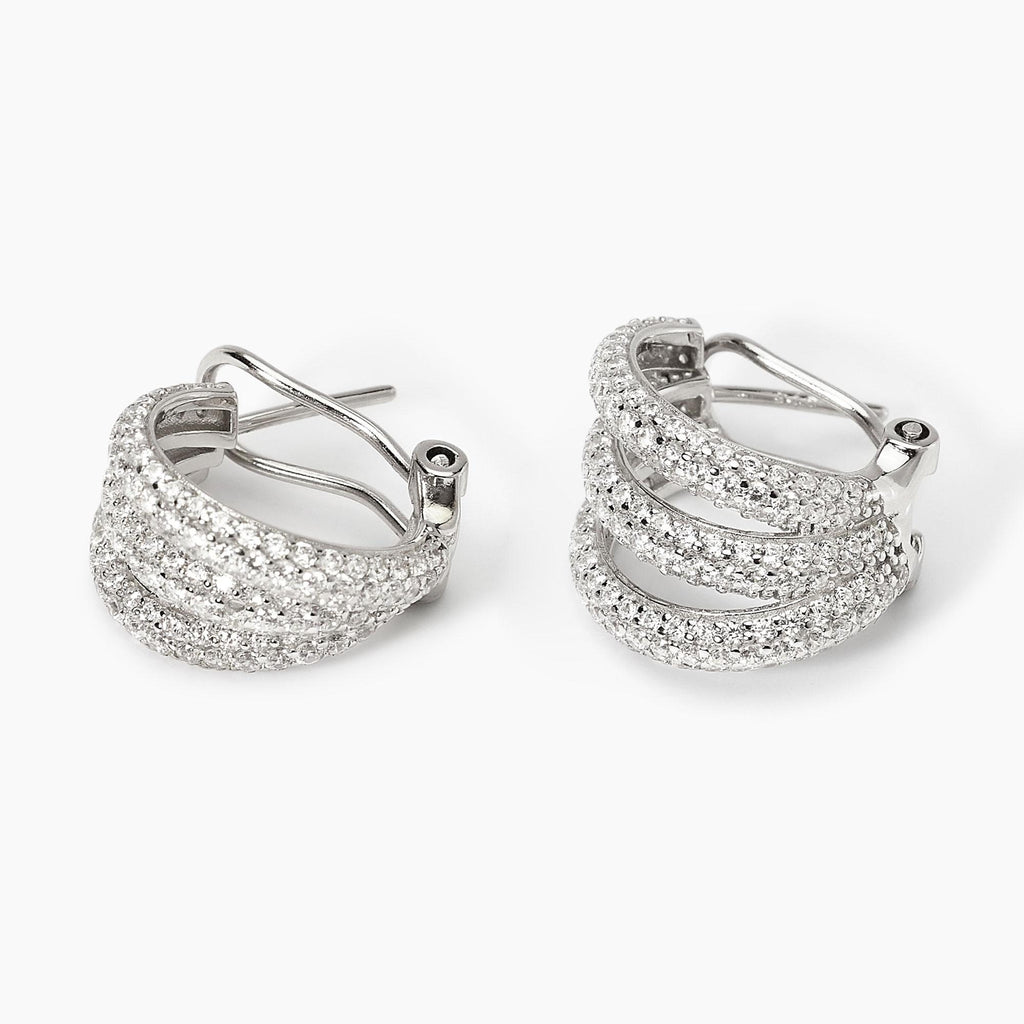 Orecchini Mabina con zirconi
