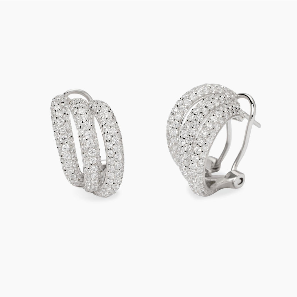 Orecchini Mabina con zirconi