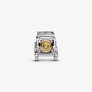 Charm Fuoristrada On The Road Argento Sterling 925, Placcatura in Oro 14k