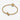 Charm Fiocco Placcatura in Oro 14k