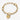 Charm Medallion Cuore da incidere Pandora ME Placcatura in Oro 14k