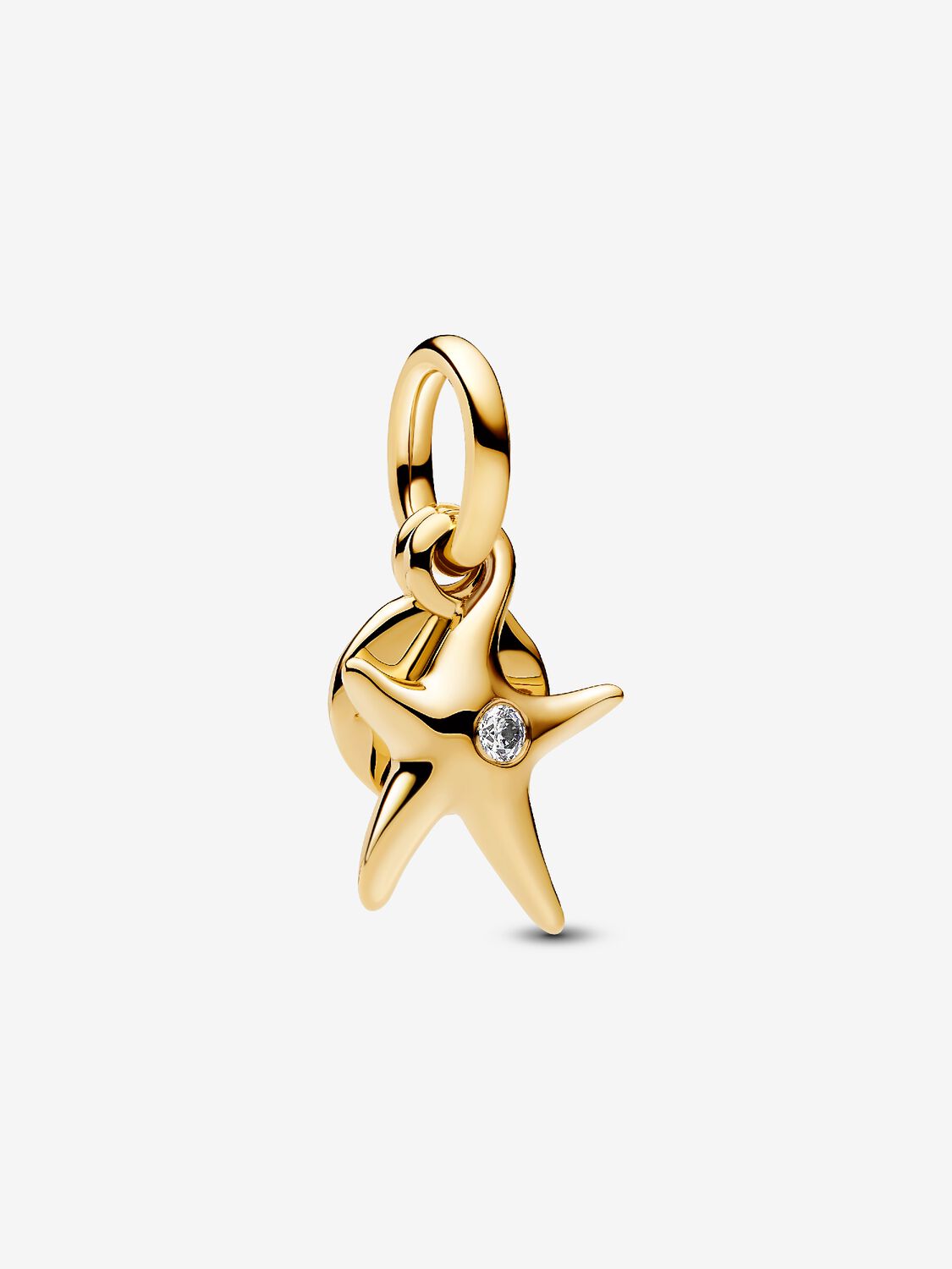 Charm Pendente Stella Marina "Darling" Placcatura in Oro 14k