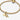 Charm Pendente Stella Marina "Darling" Placcatura in Oro 14k