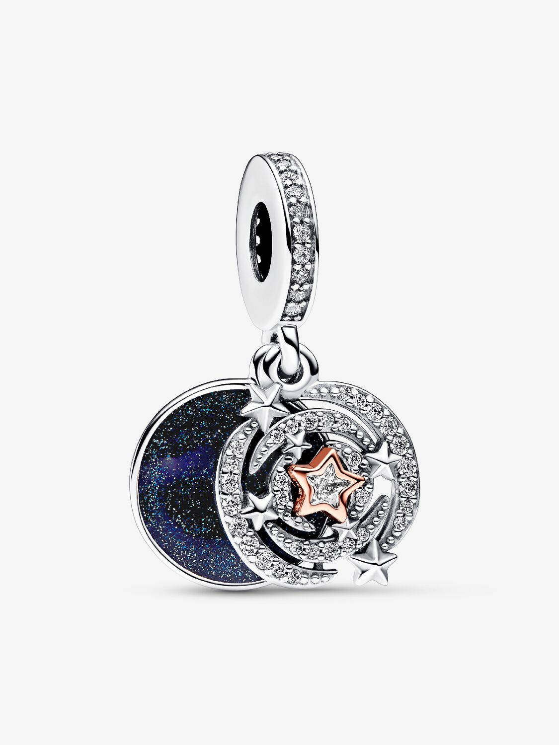 Pandora charm pendente Cielo con Stelle Cadenti