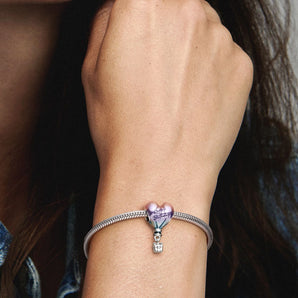 Charm Mongolfiera "Happy Birthday" Argento Sterling 925