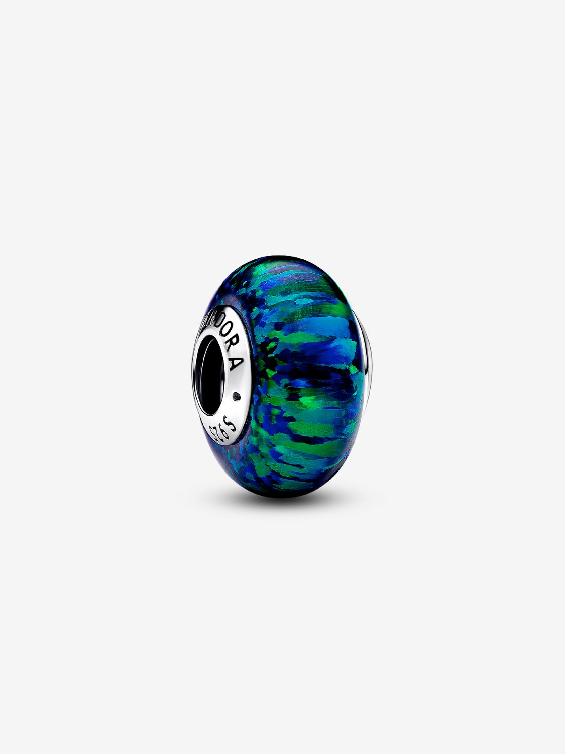 Pandora charm Opale verde blu