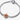 Charm Zucca di Halloween che si illumina al buio Argento Sterling 925