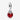 Charm Pendente Coccinella Argento Sterling 925