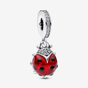 Charm Pendente Coccinella Argento Sterling 925