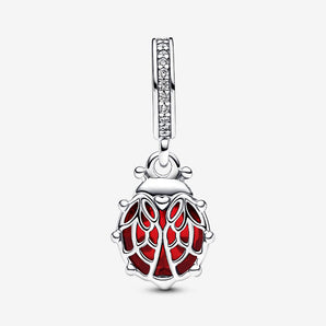 Charm Pendente Coccinella Argento Sterling 925