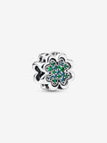 Charm Quadrifoglio dell'Amicizia Divisibile Argento Sterling 925