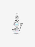 Pandora charm Pupazzi di Neve opale