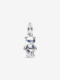 Charm Pendente Orsetto Teddy con Zampe Mobili Argento Sterling 925