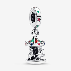 Pandora charm Giostra di Natale