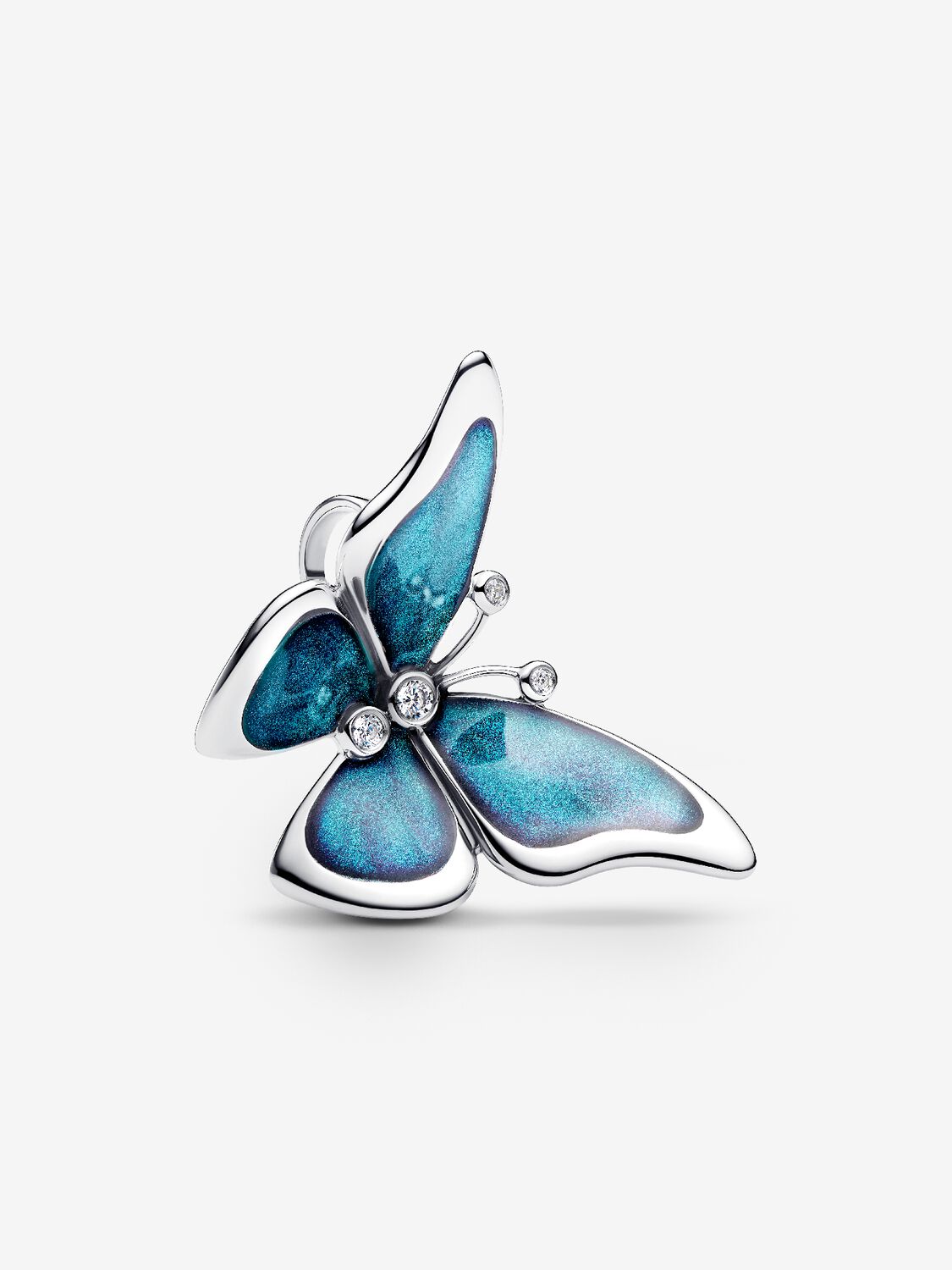 Charm Farfalla Grande Argento Sterling 925