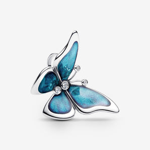 Charm Farfalla Grande Argento Sterling 925