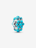 Charm Oceano Color Turchese Argento Sterling 925