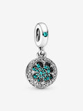 Pandora charm pendente Quadrifoglio verde