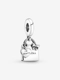 Charm Pendente Shopping Bag Argento Sterling 925
