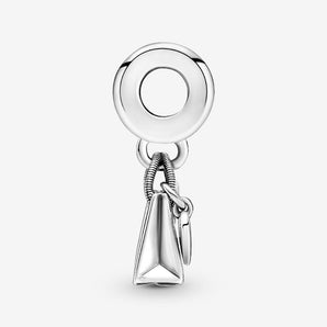 Charm Pendente Shopping Bag Argento Sterling 925