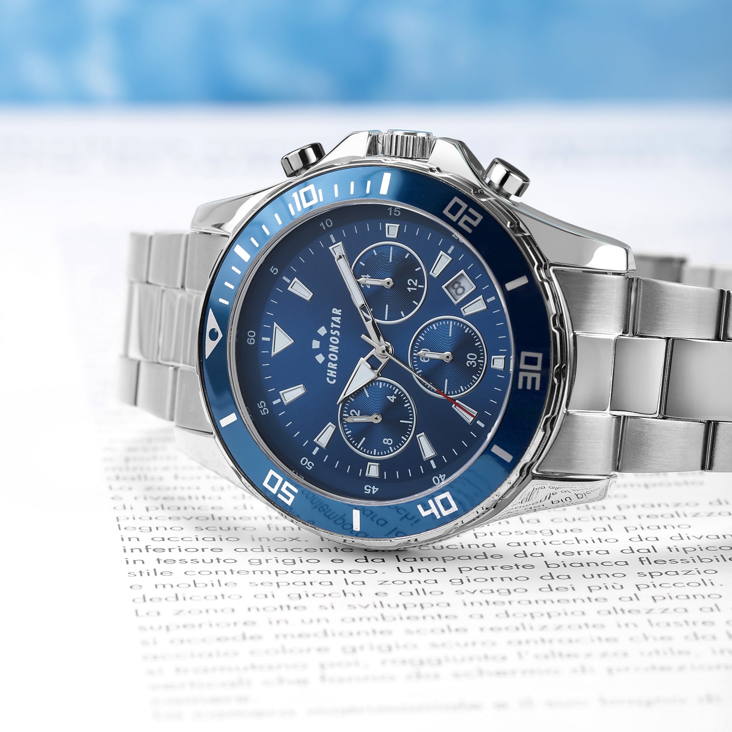 Captain Blue Dial 43mm