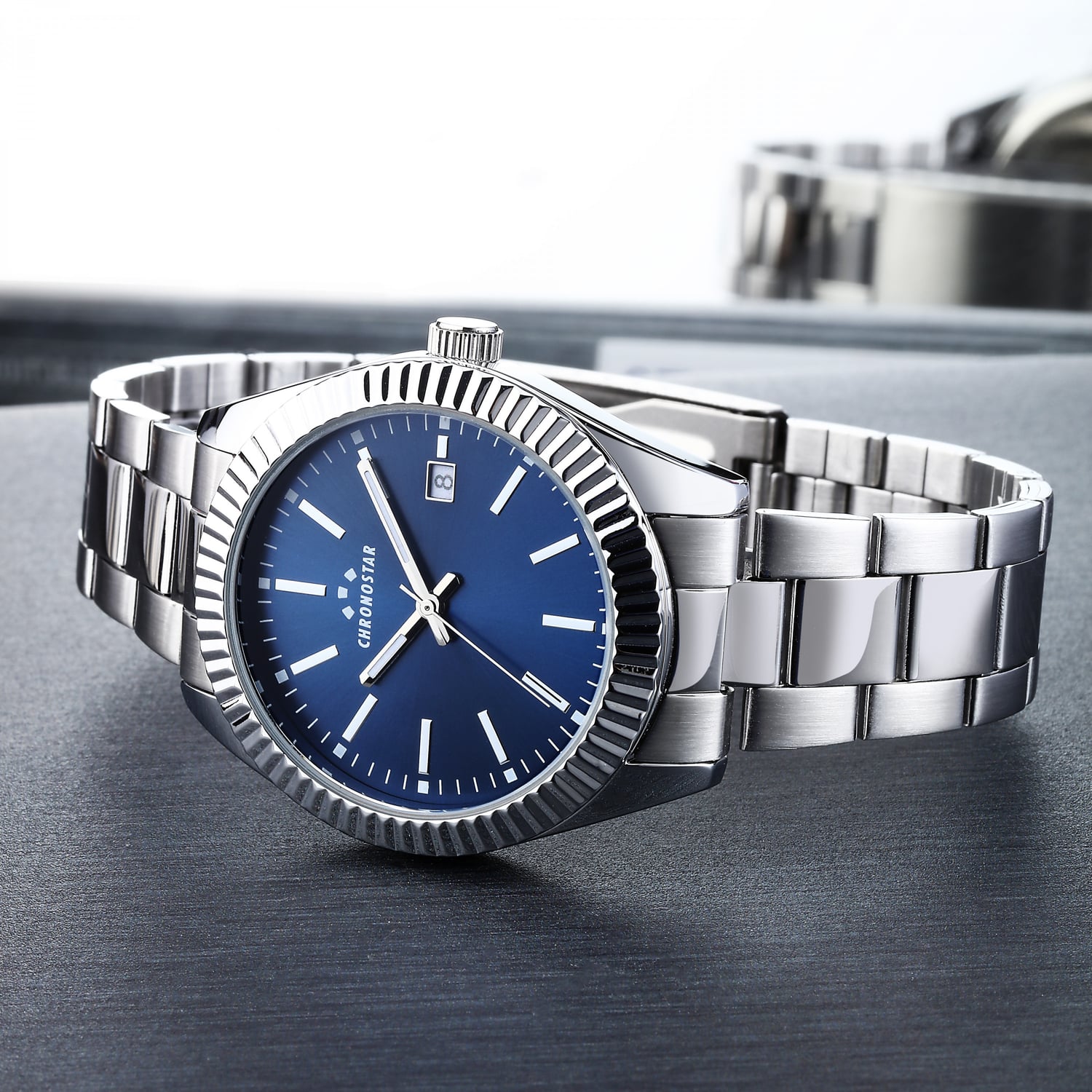 Starline Blue Dial 43.5mm